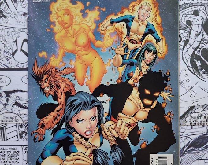 New Mutants #13 Cover Khary Randolph Art Randy Green Cover Marvel 2004