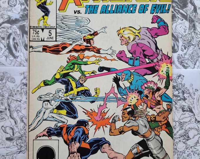 X-Factor #5 First Apocalypse in Cameo Marvel 1986