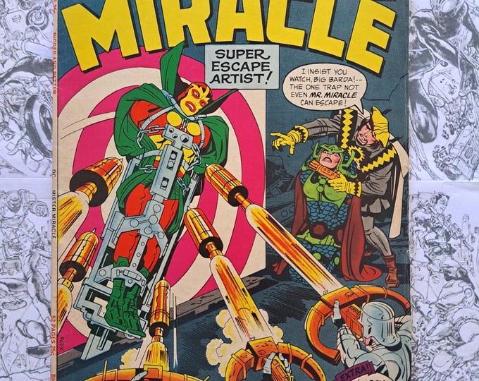 Mister Miracle #7 First Appearance of Kanto and The Lump Jack Kirby DC 1971