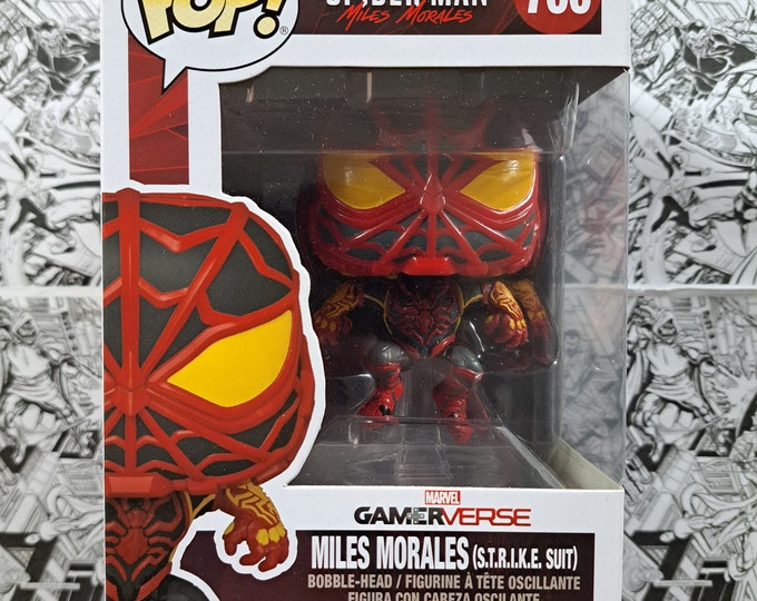 Miles Morales Spider-Man #766 S.T.R.I.K.E Suit Funko POP!