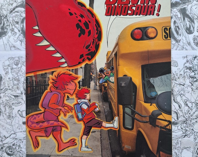 Moon Girl and Devil Dinosaur #34 First Appearance of Devin Dinosaur Marvel 2018