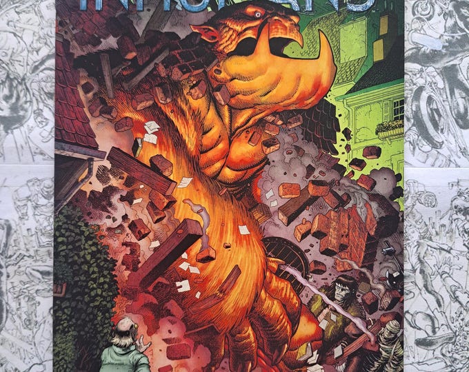 Uncanny Inhumans #1 Arthur Adams Kirby Monster Variant Marvel 2015