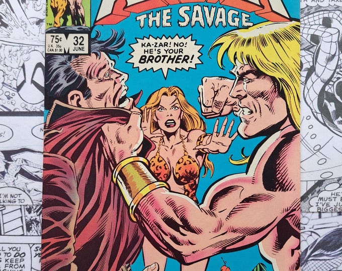 Ka-Zar The Savage #32 Paul Neary Cover Marvel 1984