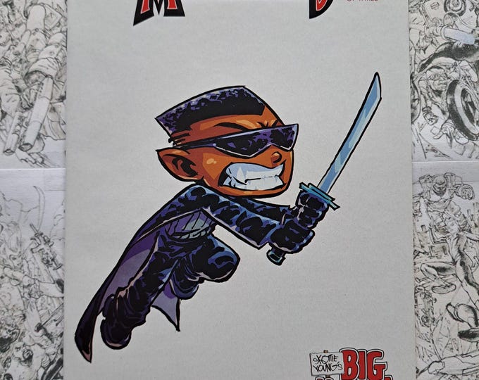 Midnight Sons Blood Hunt #2 Skottie Young Big Marvel Variant 2024