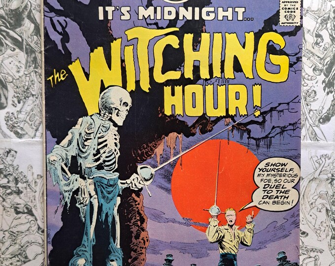 The Witching Hour #64 The Mark of a Murderer! Bronze Age Horror DC 1976