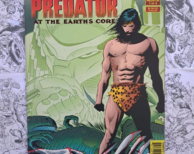 Tarzan vs. Predator at the Earth's Core #1 Dark Horse Comics 1996