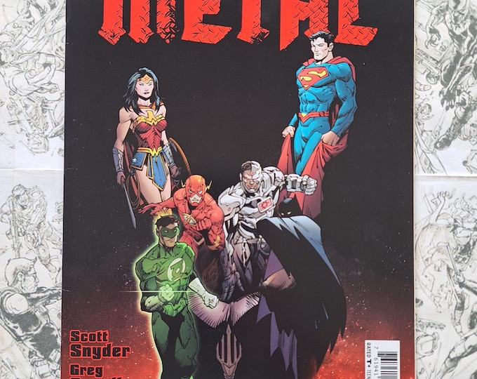Dark Nights Metal #1 2nd Second Print Variant DC Comics 2017