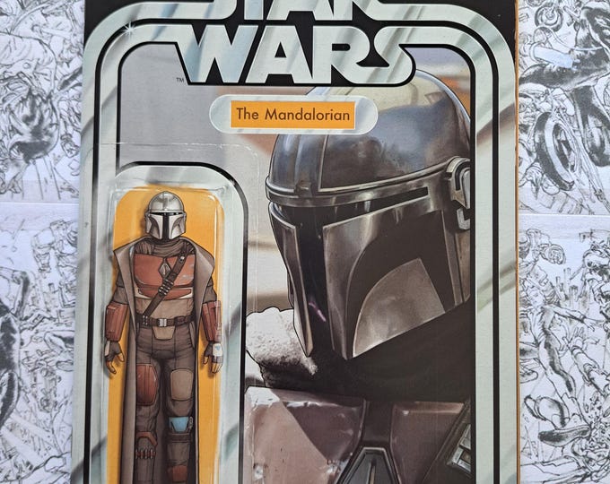 Star Wars: The Mandalorian #1 First Appearance of Din Djarin Figure Variant