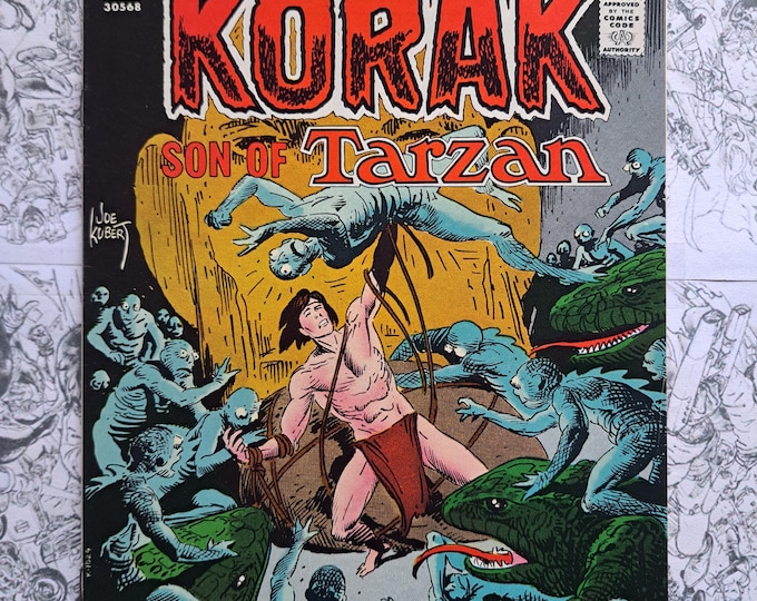 Korak Son of Tarzan #49 Joe Kubert DC Comics 1972