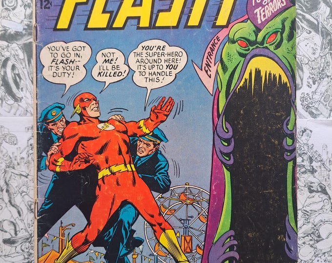 The Flash #162 Corridor of Chills Silver Age DC Comics 1966