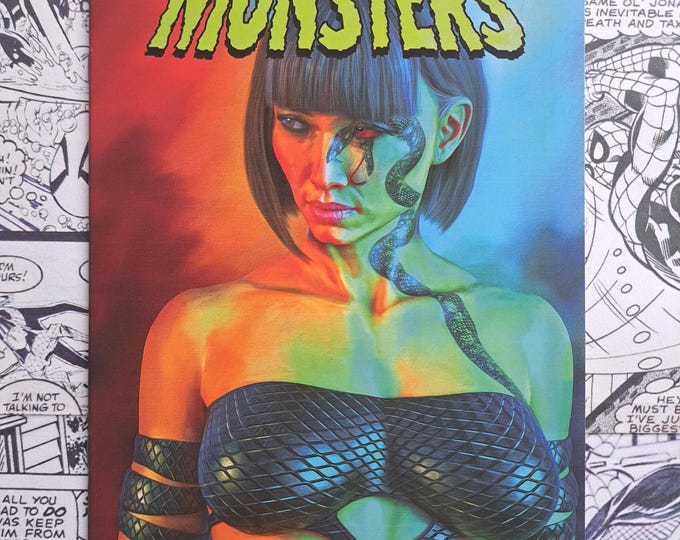 Mark Spears Monsters #5 Girl with Snake Tattoo Cover Keenspot 2025