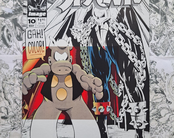 Spawn #10 Todd McFarlane Cerebus Cover Image Comics 1993