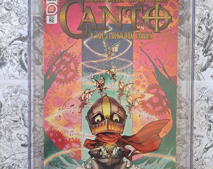 Canto and the Clockwork Fairies CGC 9.8 Convention Edition IDW Limited to 300 Copies