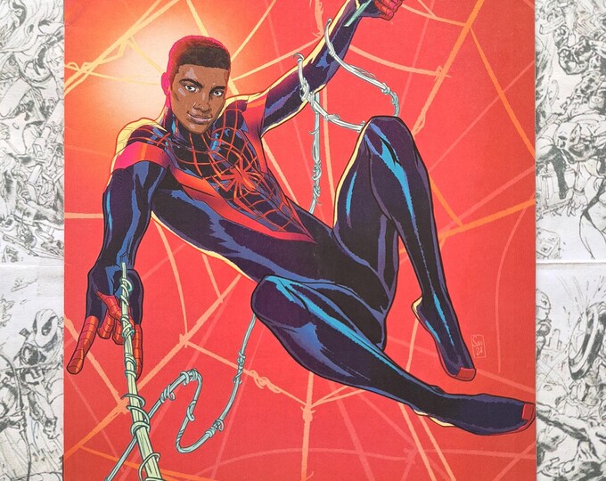 Miles Morales Spider-Man #23 Black History Month Variant Marvel 2021