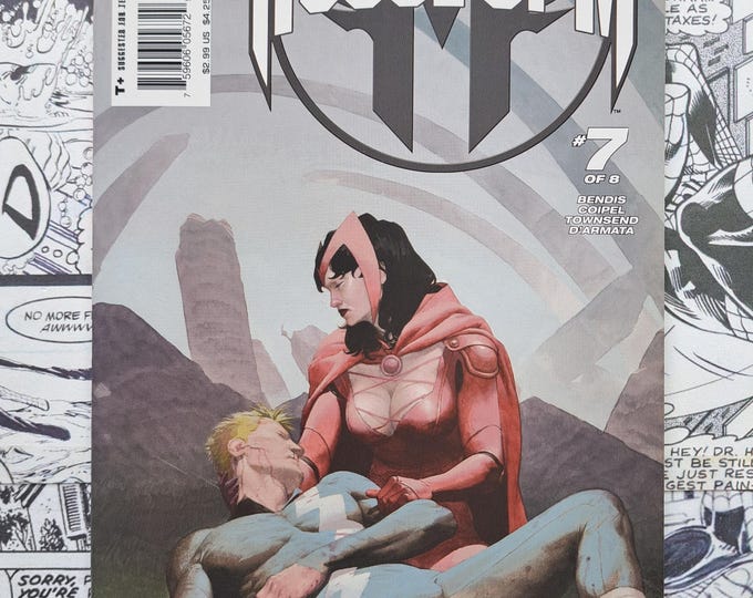 House of M #7 "No More Mutants" Key Esad Ribic Cover Marvel 2005
