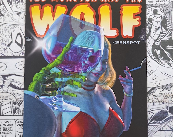 Mark Spears The Monster and the Wolf #1 Homage Variant A18 Keenspot 2025