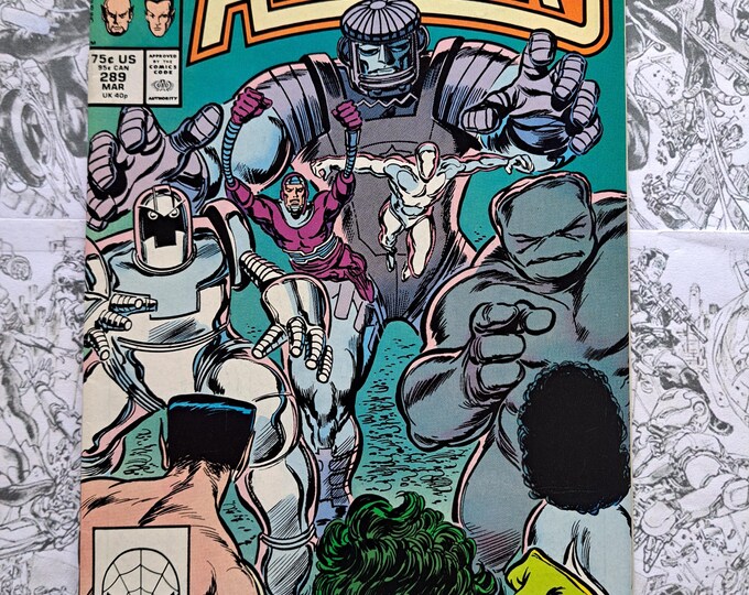 Avengers #289 First Appearance of Kubik Marvel Comics 1989