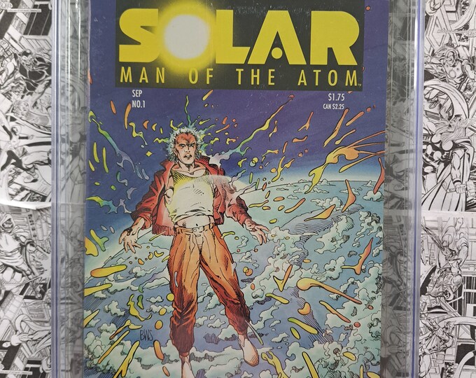 Solar, Man of the Atom #1 CGC 9.8 Valiant Comics First Appearance of Solar!