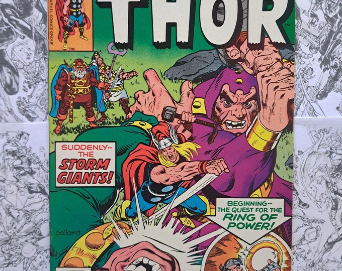 Thor #295 Rare Mark Jewelers Insert Marvel 1980