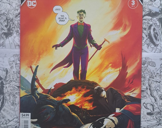 Year of the Villain Hell Arisen #3 First Appearance of Punchline First Print