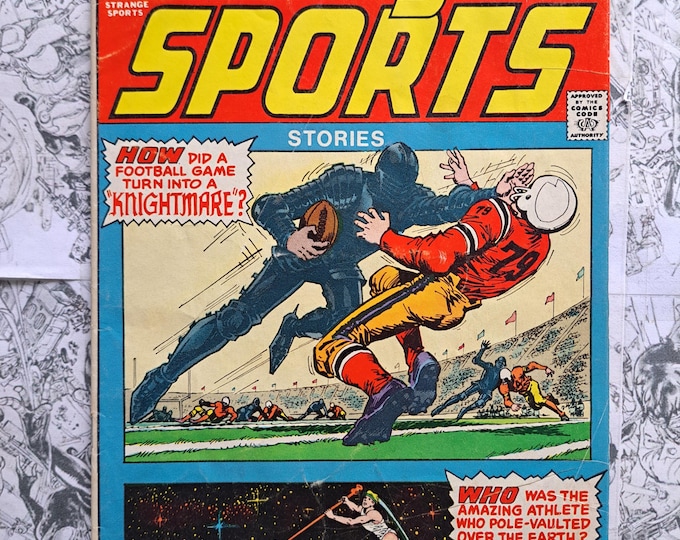 DC Strange Sports Stories #3 Vintage DC Comics 1973 Football
