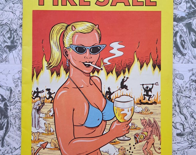Fire Sale #1 Richard Corbin Peter Bagge Harlan Ellison 1989 Rip Off Press Indie
