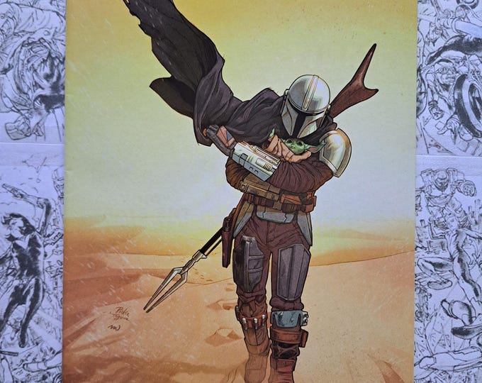 Star Wars: The Mandalorian #6 Rickie Yagawa Virgin Variant