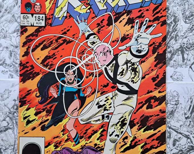 Uncanny X-Men #184 First Appearance of Forge & Naze Marvel 1984