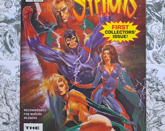 Syphons #1 Allen Curtis Mark Beachum Now Comics 1994