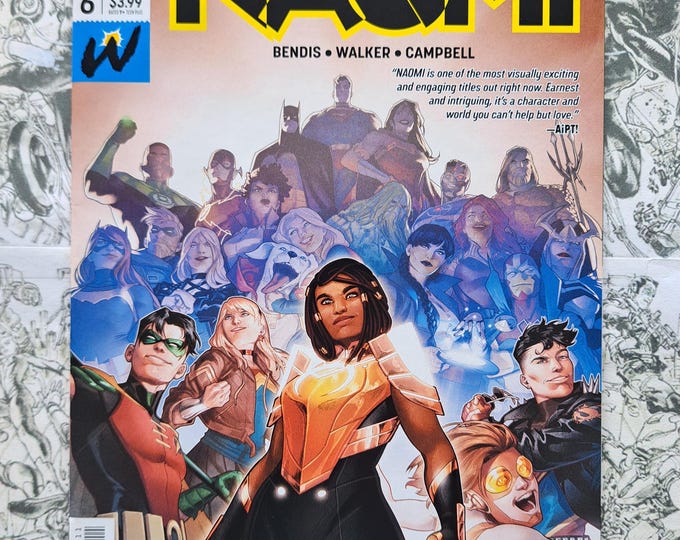 Naomi #6 Wonder Comics Brian Michael Bendis First Print 2019