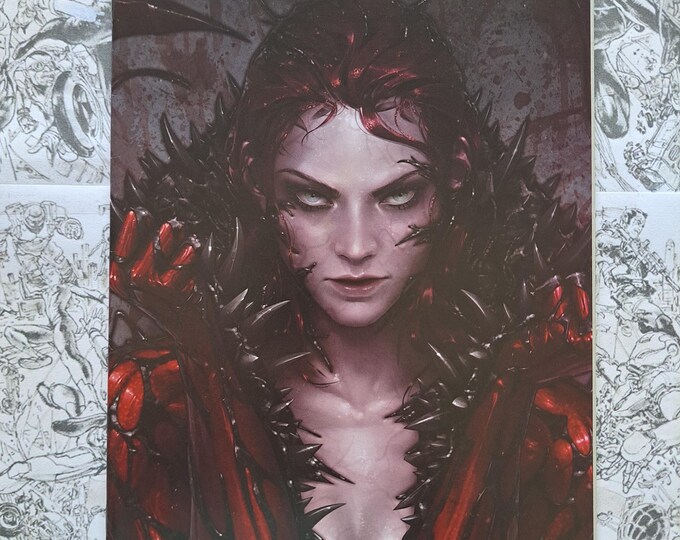 Venom #19 Jeehyung Lee Red Virgin Variant
