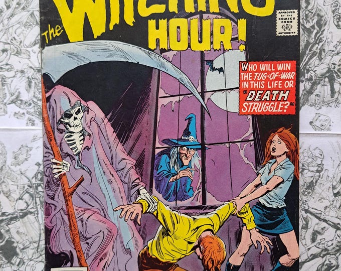 The Witching Hour #71 Bronze Age Horror Luis Dominguez Grim Reaper Cover DC 1971