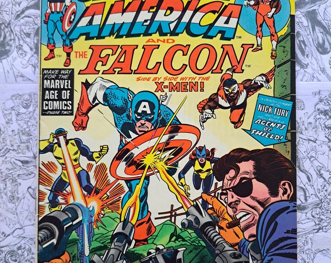 Captain America and The Falcon #173 X-Men MVS Intact Marvel Comics 1974