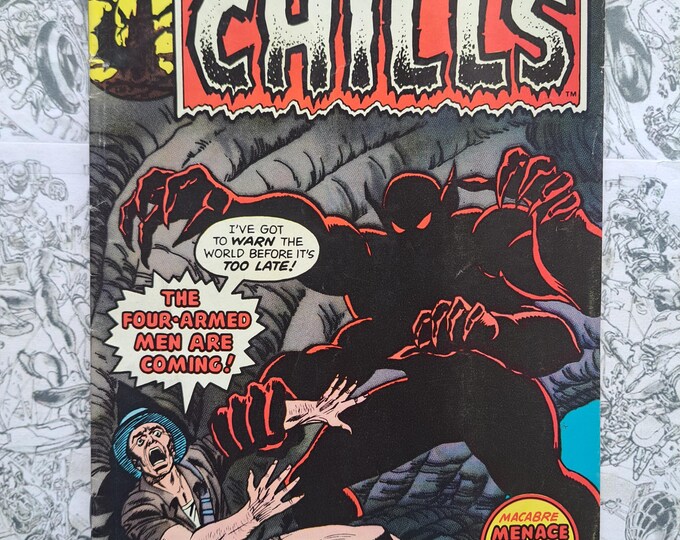 Chamber of Chills #19 Ron Wilson Cover Bronze Age Horror Marvel 1975