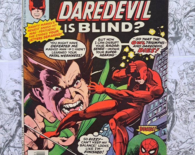 What If The World Knew Daredevil Was Blind ? #8 Marvel 1978