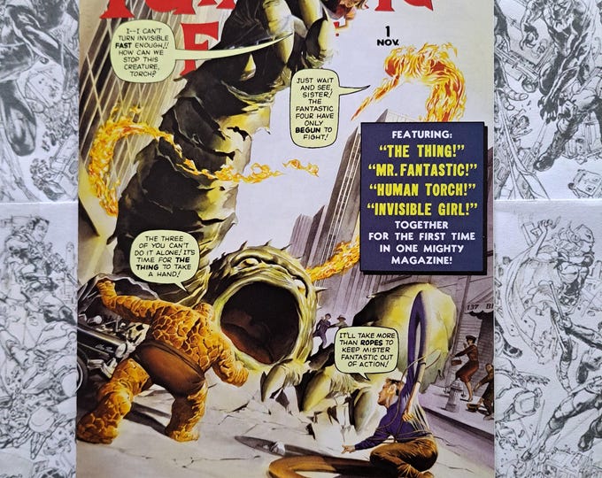 Fantastic Four #1 Facsimile Edition Alex Ross Variant Marvel Comics 2025