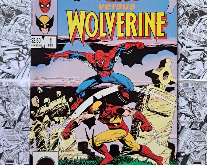 Spider-Man vs Wolverine #1 Marvel One Shot