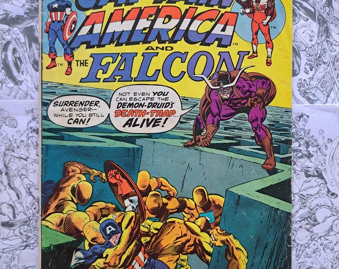 Captain America and The Falcon #187 Marvel Comics 1975
