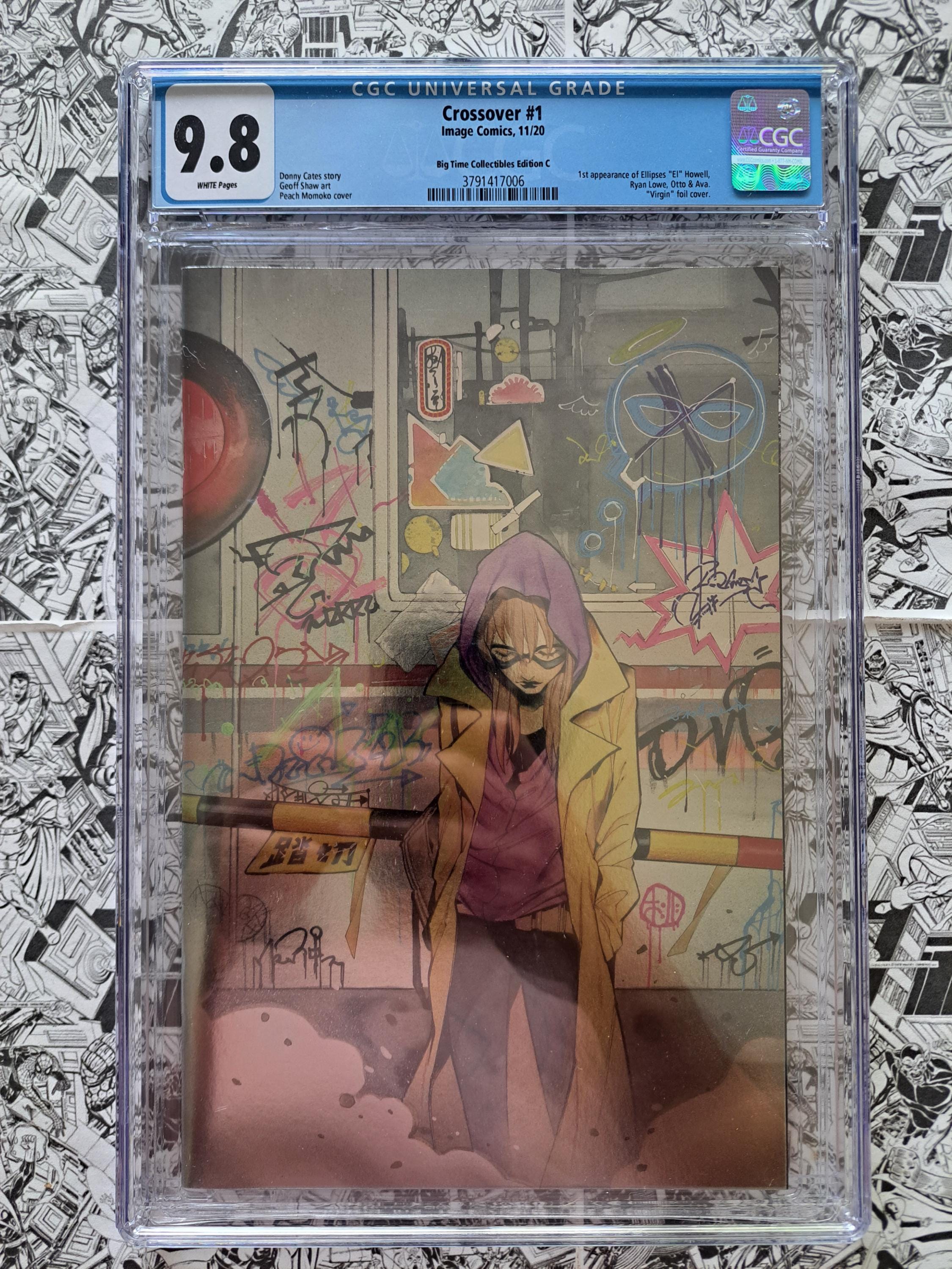 アート・デザイン・音楽 Crossover #1 Peach Momoko CGC 9.8 MADE TO ORDER: CGC 9.8 NYX #1 Peach Momoko Trade Dress