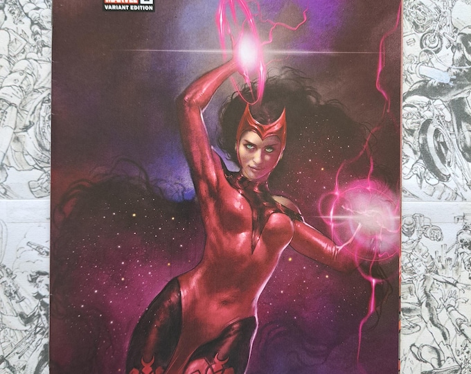 Scarlet Witch #1 Lucio Parrillo Variant Marvel 2023