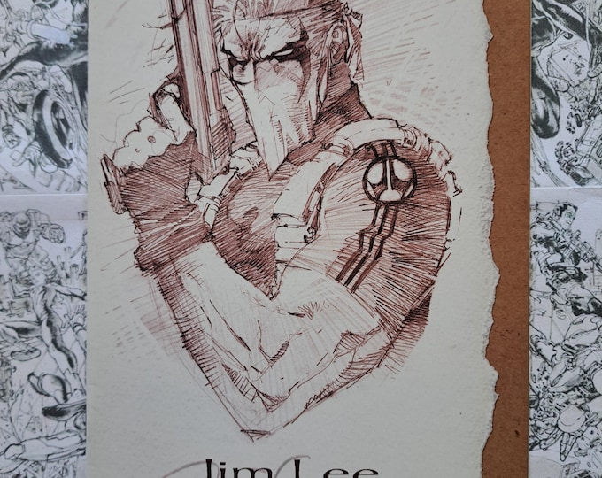 Jim Lee Sketchbook Rare Wildstorm Comics 2003 Promo