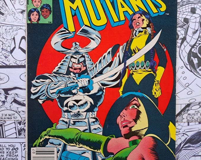 The New Mutants #5 Silver Samurai Newsstand Marvel 1983