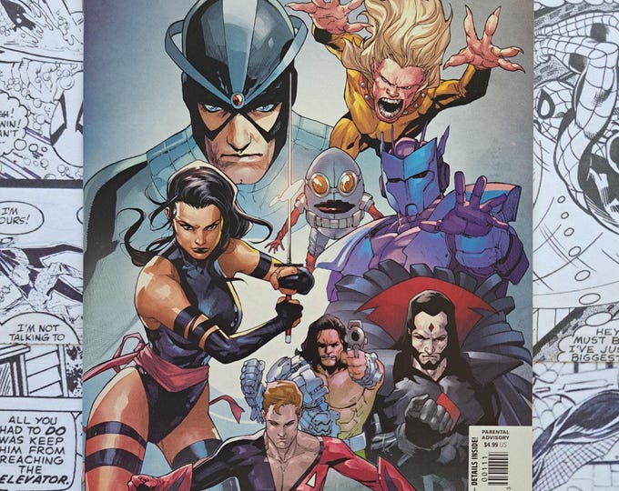 Hellions #1 First Team Appearance Mr. Sinister Psylocke Havok Empath Marvel 2020