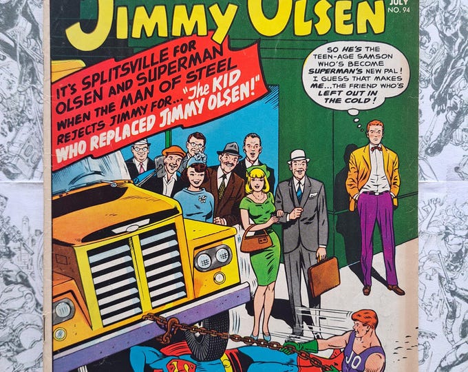 Superman’s Pal Jimmy Olsen #94 Silver Age DC Comics 1966
