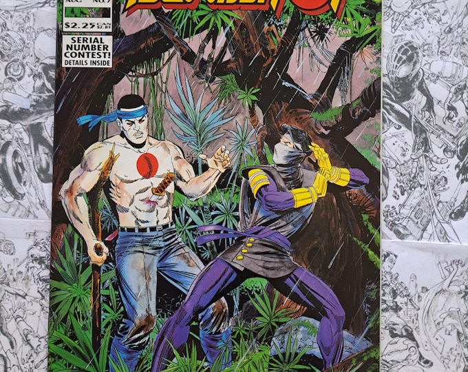 Bloodshot #7 First Appearance of Ninjak Valiant Comics 1993