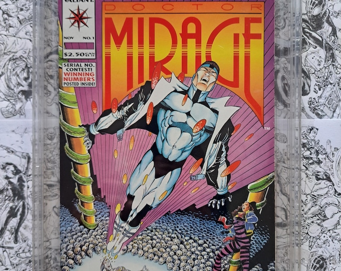 Second Life of Doctor Mirage #1 9.8 Origin of Doctor Mirage Valiant Comics CBCS
