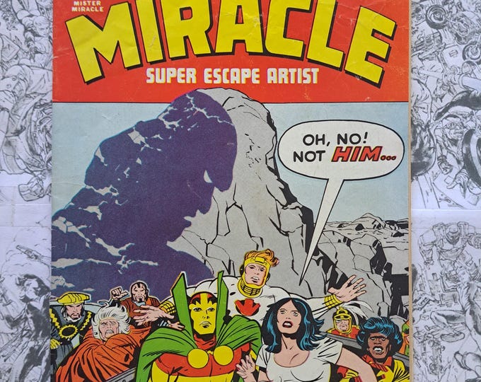 Mister Miracle #18 Key Final Issue Darkseid Appearance DC Comics 1973