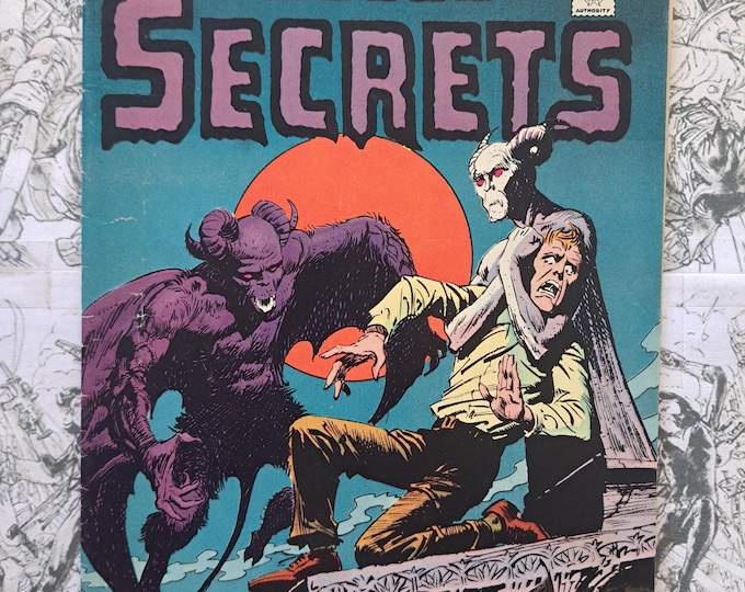House of Secrets #129 Luis Dominguez & Tatjana Wood Cover Bronze Age Horror DC 1975