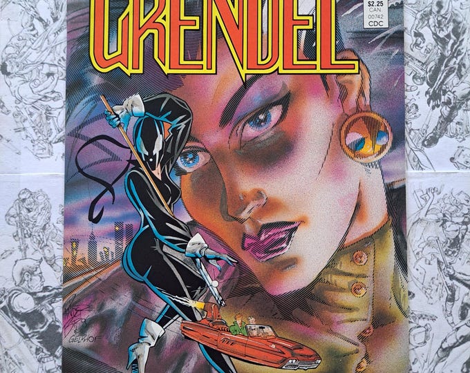 Grendel #1 Second Printing 1986 Comico