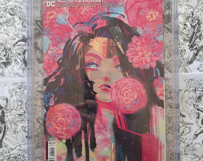 Trial of the Amazons #1 9.8 Rose Besch Cover CBCS Wonder Woman DC Comics